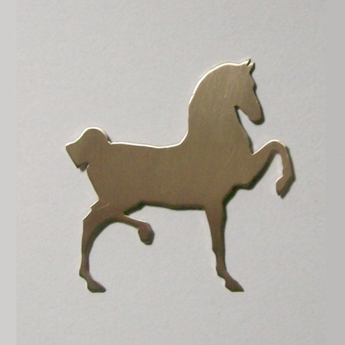 Hackney Pony Pendant in Nu-Gold